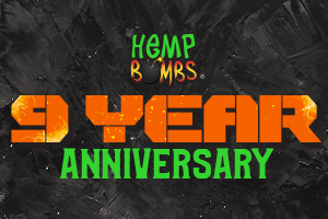 Hemp Bombs 9 Year Anniversary